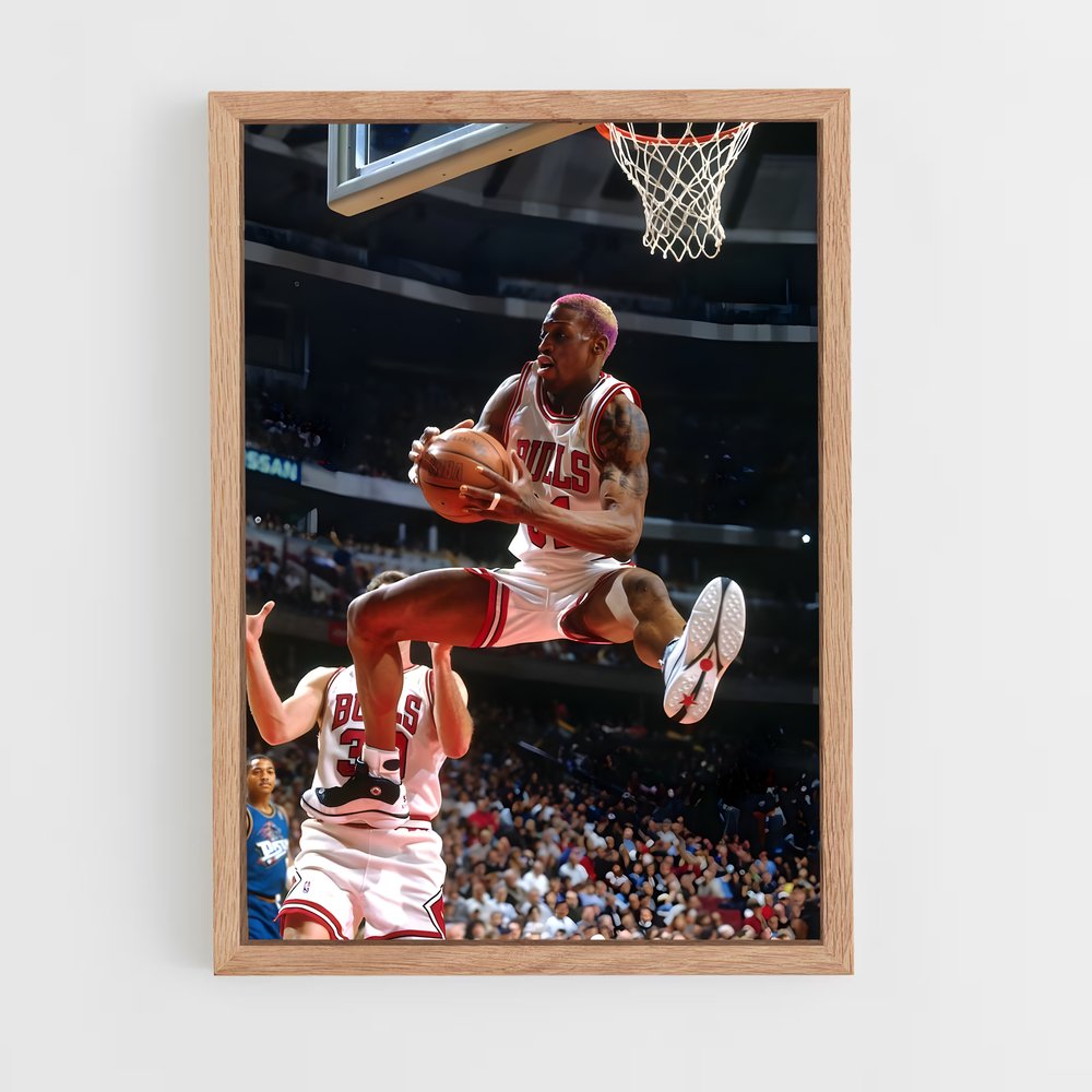 Poster The Worm at Play – affiche Basketball (vue 4)